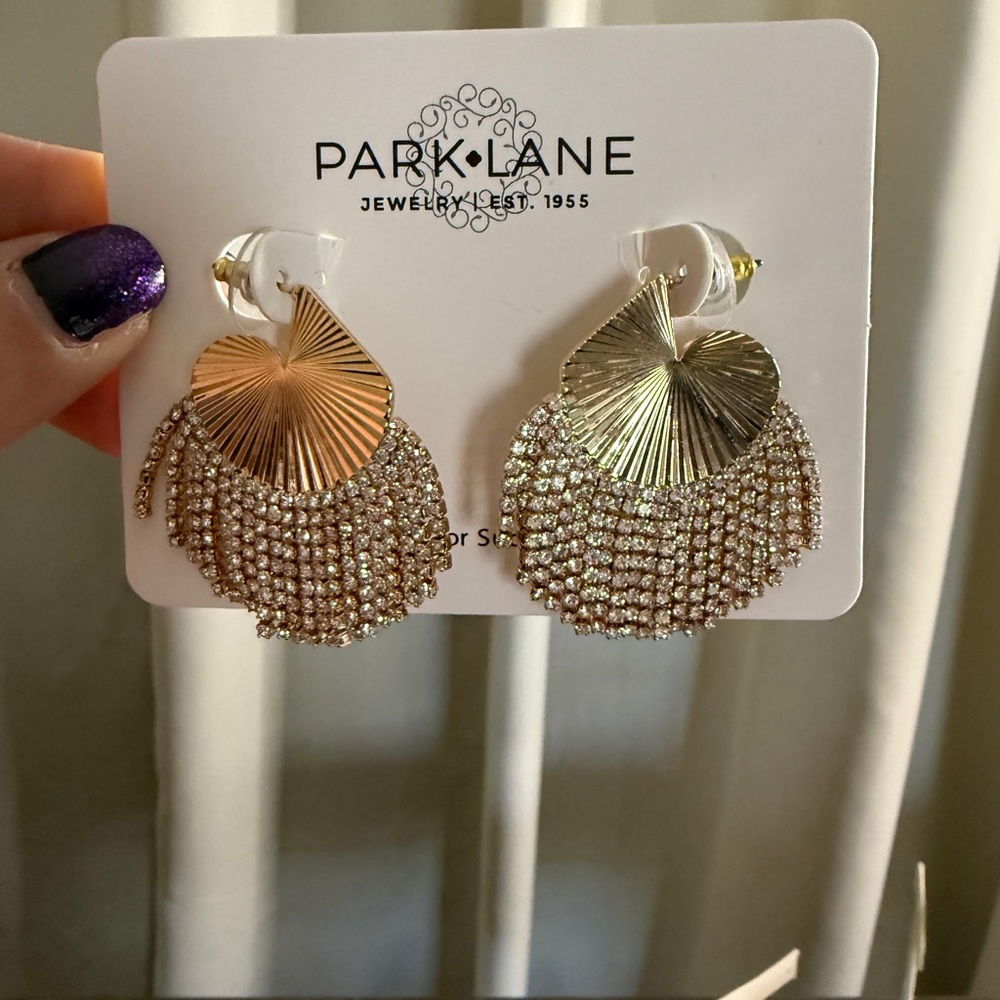 Park Lane Gold and Cheers Earrings